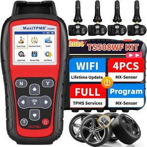 Autel MaxiTPMS TS508WF Tire Pressure Monitoring System TPMS Relearn Reset Tool - Picture 1 of 23