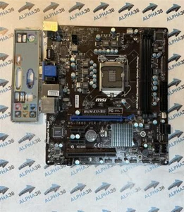 MSI H61m-e33 (B3) Intel H61 2x DDR3 RAM Zócalo 1155 Micro ATX Desktop Placa Base - Imagen 1 de 2