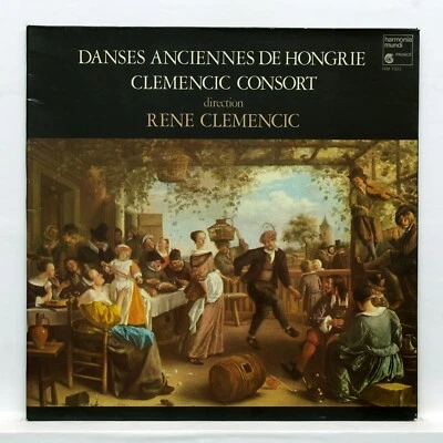RENE CLEMENCIC CONSORT danses anciennes de hongrie HARMONIA MUNDI LP EX+ - Image 1 of 2