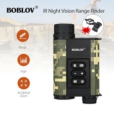 Boblov LRNV009 200M IR Night Vision Range Finder 4X Digital Zoom + Phone Adapter