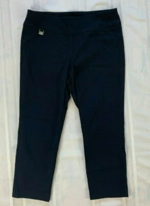 RAFAELLA Pantalon habillé femme confort stretch noir slim cheville taille 10 - Photo 1/8