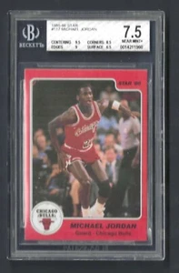1985 Star Michael Jordan #117 * BGS 7.5 * 2nd year Low Distribution * RARE - Picture 1 of 14