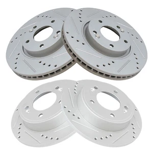 Brake Rotor Set for Hyundai Veloster, Kia Forte5 2013-2018 - Picture 1 of 5