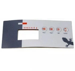 Gecko TSC-19 / K-19 4 Button (2 x pump) Overlay Genuine - Picture 1 of 1