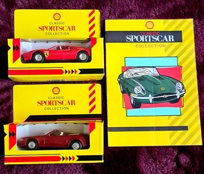 Classis Sportcar коллекции Ferrari 288GTO и Merc Benz 500SL нераспечатанный + магазин - Изображение 1 из 4