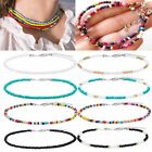 Beaded Choker Necklace Jewelry Women Gift Boho Colorful Seed Beads Strand String