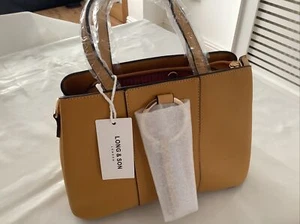 Long & Son Mustard Handbag - Picture 1 of 7