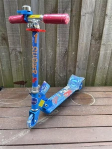 DISNEY MICKEY MOUSE FRIENDS FOLDABLE SCOOTER PUSH KICK OUTDOOR KIDS RIDE ON TOY - Picture 1 of 5