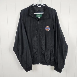 Herren XL Jacke NCAA 1998 Final Four San Antonio Windbreaker schwarz Full Zip - Bild 1 von 6