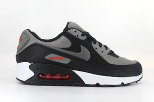 Nike Air Max 90 Negro Plano Peltre Picante Rojo FD0664-001 - Imagen 1 de 22