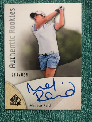 Melissa Reid  Upper Deck Authentic Rookies Auto 286/699 Signed - Image 1 of 3