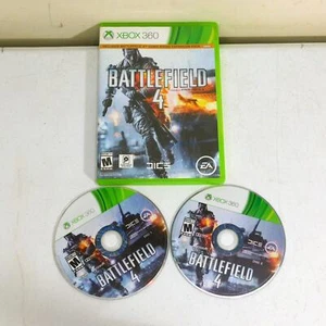 Battlefield 4 Microsoft Xbox 360 Tested Working 2 Discs No Manual - Picture 1 of 3