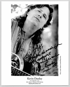 Kevin Dooley cantautore foto d'epoca firmata/autografo 8x10 - Foto 1 di 5
