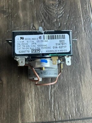 Temporizador secador de punto caliente Genuino OEM General Electric GE 234D1296P003 WE04X20415 Foto 1 de 4