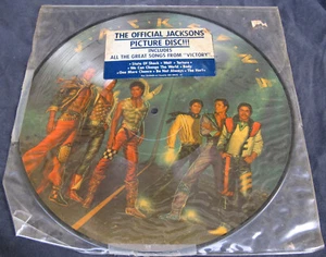Michael Jackson Jacksons VICTORY Disque 33t 12" LP Album PICTURE DISC USA 1984 - Imagen 1 de 4