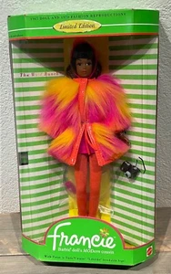 1996 Reproduction Wild Bunch Francie doll NRFB Repro Cousin of Barbie - Imagen 1 de 8