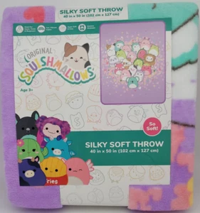 Squishmallows tiro suave sedoso 40" x 50" ¡Nuevo! *Envío Gratis* - Imagen 1 de 2