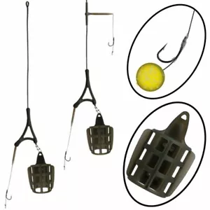 Karpfenmontage FEEDER CARP Komplett Fertig gebunden Grundmontage Set Free System - Bild 1 von 11