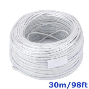 30M/98ft 2.54*4P 4 Wire 4pin Cable for Video Intercom Video Door Phone Doorbell - Picture 1 of 2