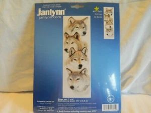 C-25 NEW 2004 JANLYNN COUNTED CROSS- STITCH KIT “THE PACK” - Picture 1 of 4