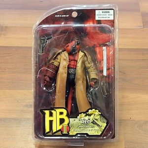 Mike Mignola's HELLBOY HB 2 RED LOOSE NECK!! w/Samaritan & Sword Mezco 2007 NEW - Picture 1 of 18