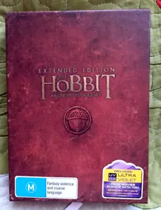 El Hobbit Un Viaje Inesperado Edición Extendida - DVD, CAJA DE 5 DISCOS R-4 COMO NUEVO - Imagen 1 de 1