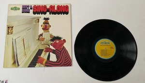 Vintage Vinyl Bert and Ernie "Sing-Along" LP Record Album Sesame Street - Picture 1 of 6