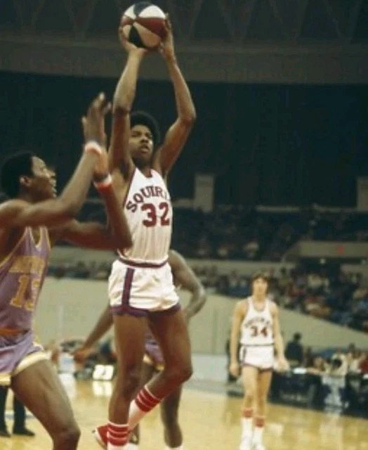 😎👌Nueva camiseta grande para hombre Julius Erving Dr J #32 Virginia Squires ABA blanca  Foto 1 de 4