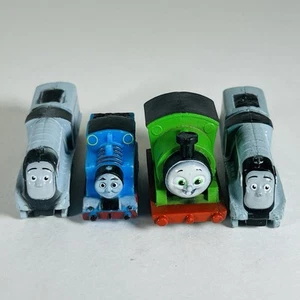 Thomas the Train Cake Toppers Tank Engine Plastic Spencer Percy Lot of 4 - Picture 1 of 10