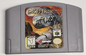 Chopper Attack (Nintendo 64 N64) Cartucho Auténtico Solo PROBADO Envío Gratis - Imagen 1 de 7