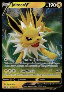 SWSH: Sword & Shield Promo Cards #SWSH151 Jolteon V - Picture 1 of 2