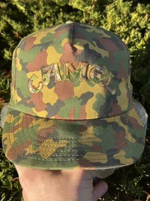 De colección Camel Cigarettes Snapback Sombrero Promo Gorra Camuflaje Tabaco  Foto 1 de 4