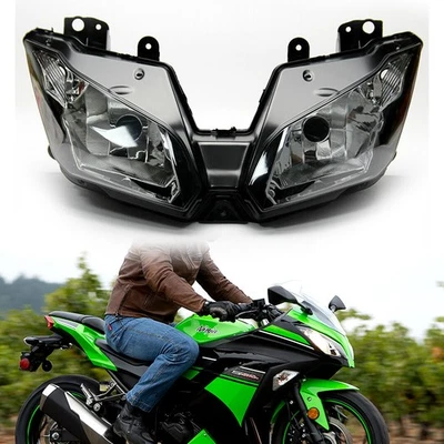 Front Headlight Headlamp Assembly Housing For Kawasaki Ninja 300 EX300 2013-2017 - Image 1 of 4