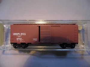 N - Micro-Trains 20000 - 40' Slide Door Boxcar, Canadian Pacific 269024 LN - Picture 1 of 2