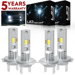 For Hyundai Sonata 2011-2014 6000K LED Headlight High Low Beam Combo 4 Bulbs Kit - Picture 1 of 10