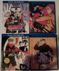 Boruto-Naruto the Movie & THE LAST No DVD Boruto MOVIE Blu-ray/DVD Anime Action - Picture 1 of 4