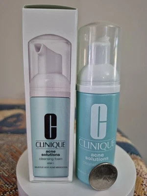 Clinique Solución para el acné espuma limpiadora para pieles propensas al acné 1,7 oz tamaño de viaje nuevo en caja Foto 1 de 4
