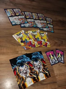 DEFIANT COMICS PROMO Lot - Some Signed / Autograph CARDS DARK DOMINION Deathmate - Picture 1 of 9
