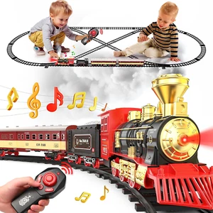 Hot Bee Christmas Train Set,Train Set for Toddlers 2-4,Train Toy with Remote Con - Picture 1 of 12