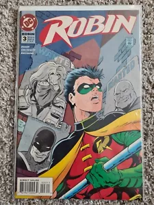 DC Comics Robin #3 1994 Vintage Comic Book Sleeved And Boarded Never Opened - Picture 1 of 3