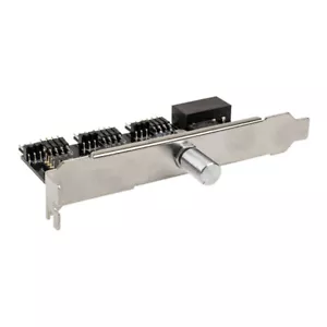 Lamptron CFM36 Lüfter- und RGB-LED-Controller für PCI-Slot - silber - Bild 1 von 3