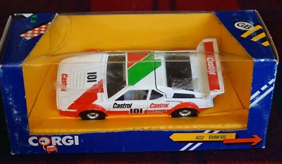 1984 CORGI 1/36 #402 1982 BMW M1 Procar "Castrol" racing car MIB - image 1 of 4