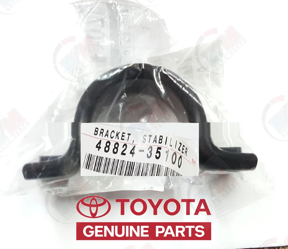GENUINE Sway Bar Front Bracket RIGHT 48824-35100 for 1995-2004 TOYOTA Tacoma 4WD - Image 1 of 1