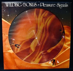 WILDING/BONUS: PLEASURE SIGNALS~1978 VISA PICTURE DISC LP~JAZZ-ROCK~BONAS - Picture 1 of 4