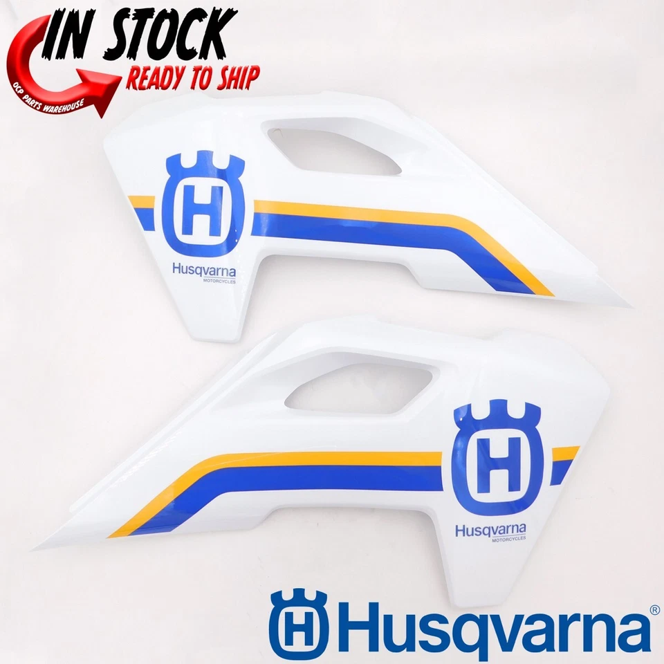 JUEGO DE ALERÓN DE CUBIERTA HUSQVARNA KIT GUARDABARROS 2023-2024 TC TX FC FX 125-450 OEM NUEVO Foto 1 de 4
