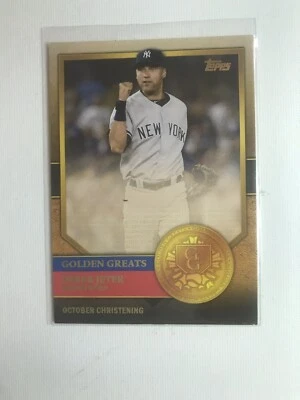 2012 Topps - Golden Greats #GG-28 Derek Jeter - Image 1 of 2