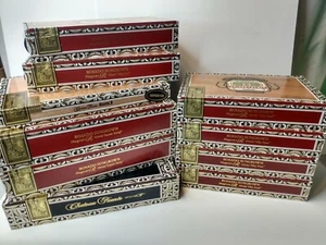 Lote Mixto de 10 Arturo Fuente Madera Cigarros Artesanía Almacenamiento Decoración - Imagen 1 de 19
