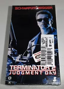 1991 Terminator 2 Judgment Day VHS Movie Tape (CAROLCO Home Video) Sealed - Picture 1 of 9