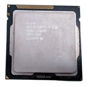 Intel i3-2130 Dual-Core 3.40GHz 3MB 5GT/s LGA1155 SR05W Desktop CPU Processor