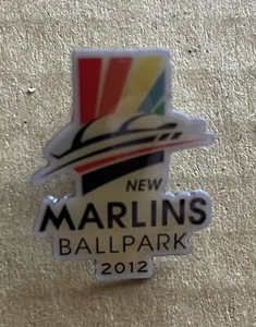 COLLECTIBLE RARE Miami Marlins 2012 New Ballpark Pin NEW - Picture 1 of 2